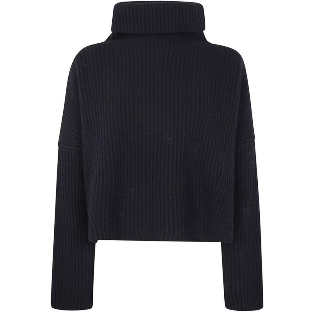 NUUR Ribbed Turtleneck Sweater Women BLACK Sweaters & Knitwear